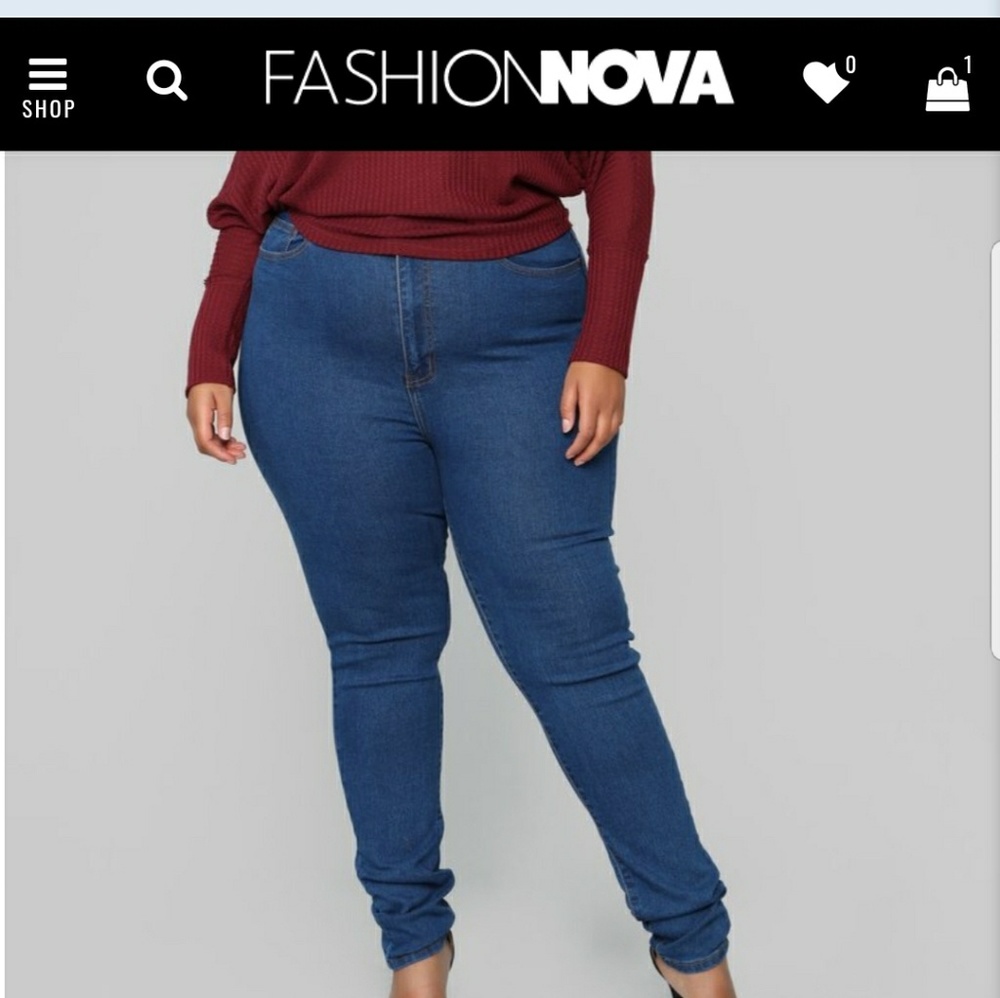 Skinny jeans (fashion nova)